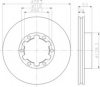 DON CVD695 Brake Disc